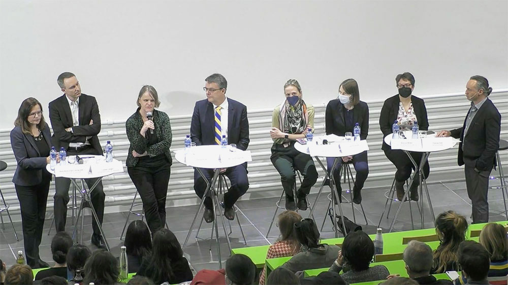 Podiumsgespräch zur Ukraine an der UZH (Bild: UZH)